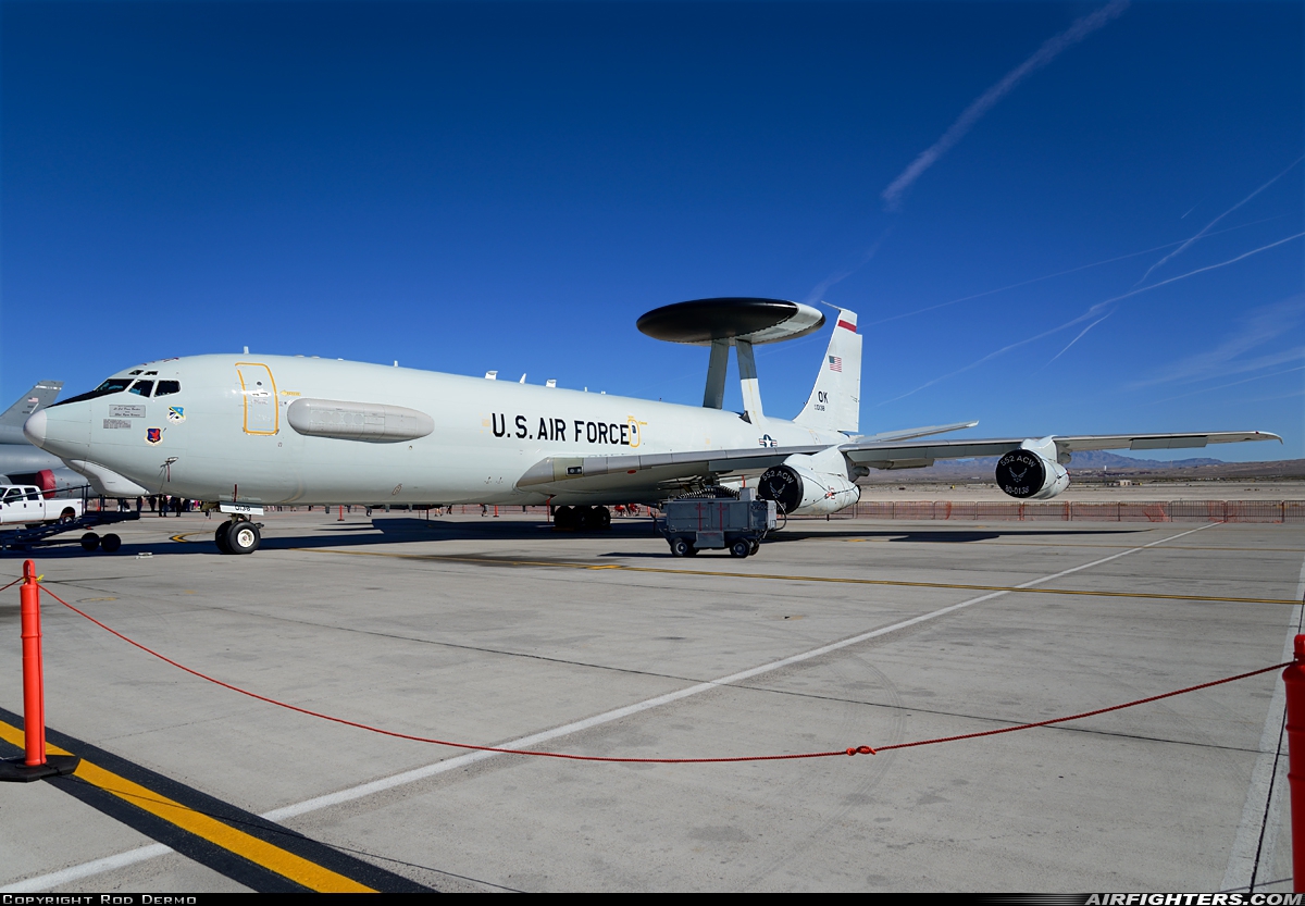 USA - Air Force Boeing E-3C Sentry (707-300) 80-0138 at Las Vegas - Nellis AFB (LSV / KLSV), USA