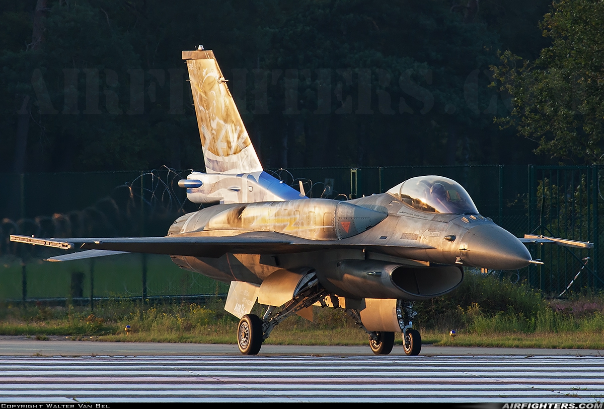 Greece - Air Force General Dynamics F-16C Fighting Falcon 505 at Kleine Brogel (EBBL), Belgium