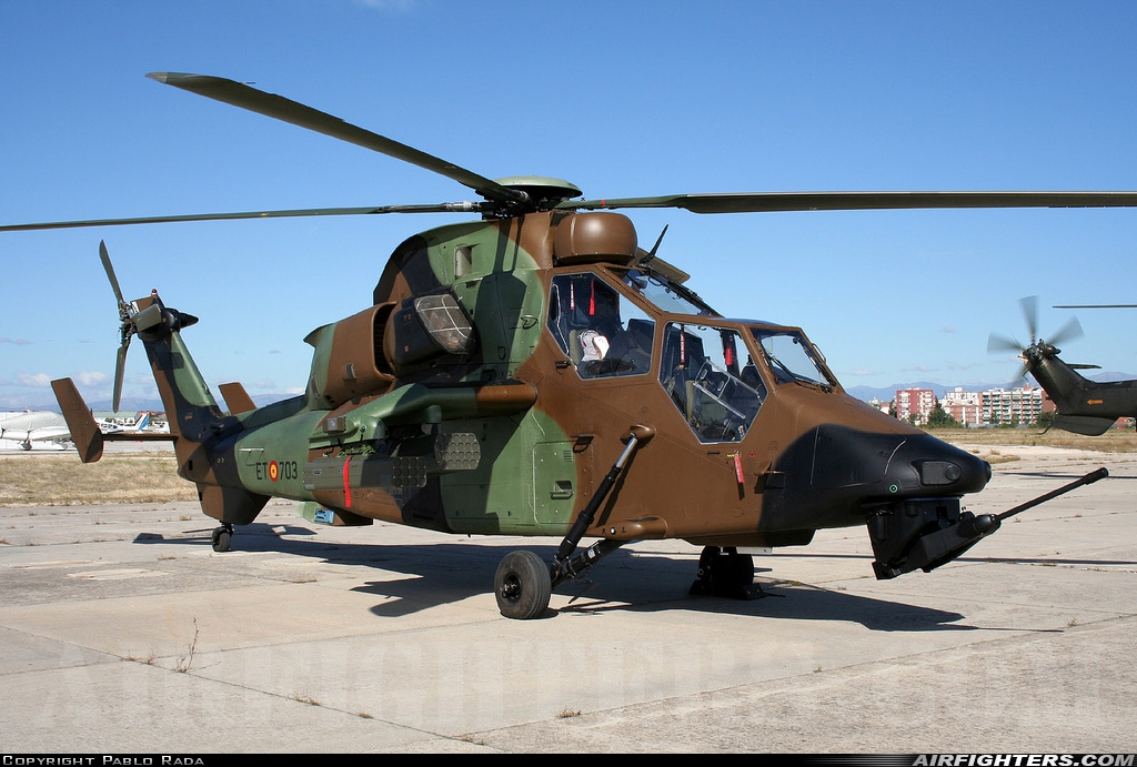 Spain - Army Eurocopter EC-665 Tiger HAP HA.28-03 at Madrid - Cuatro Vientos (LECU / LEVS), Spain