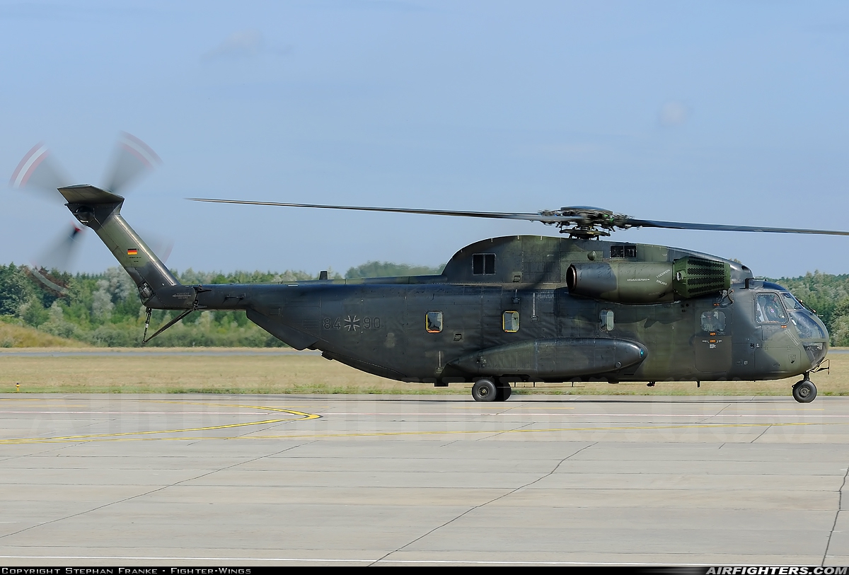 Germany - Army Sikorsky CH-53G (S-65) 84+90 at Rostock - Laage (RLG / ETNL), Germany