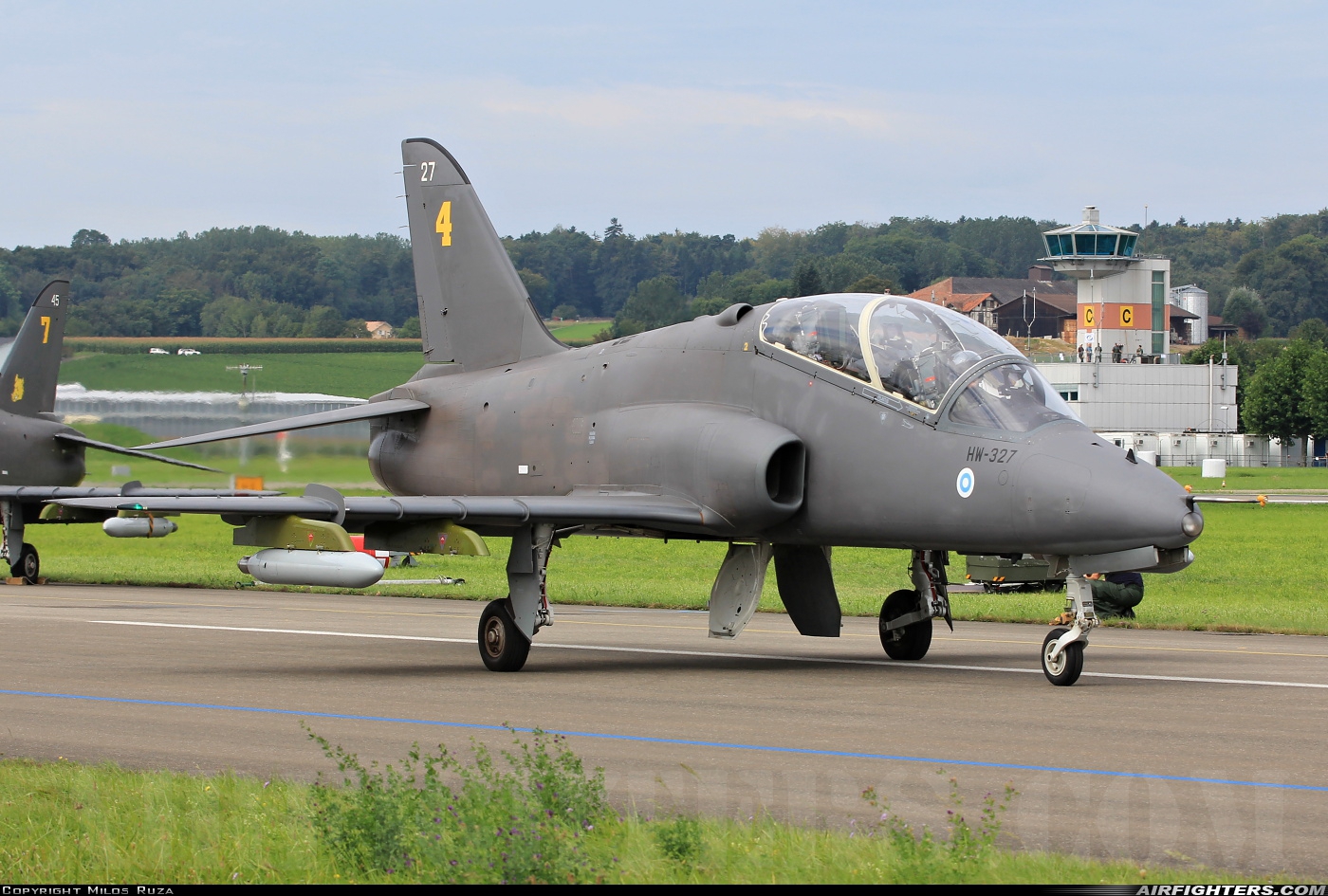 Finland - Air Force British Aerospace Hawk Mk.51 HW-327 at Payerne (LSMP), Switzerland