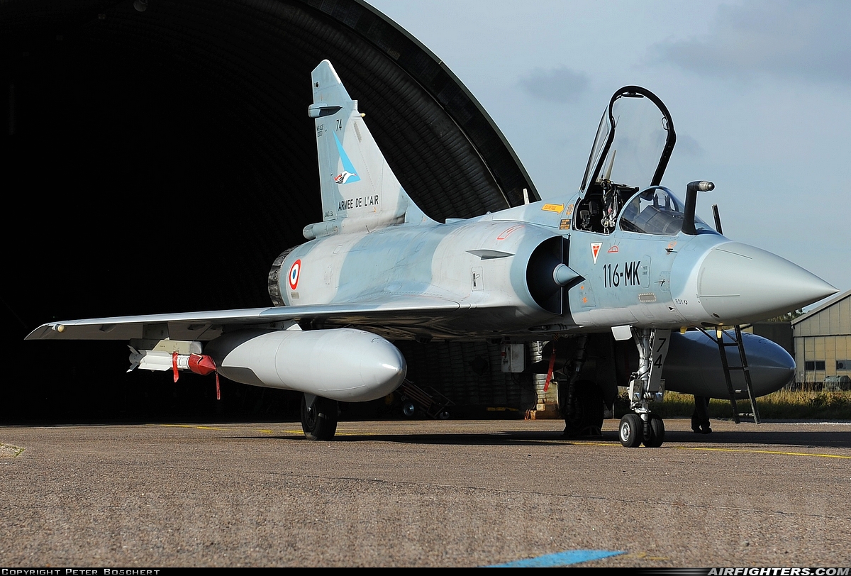France - Air Force Dassault Mirage 2000-5F 74 at Luxeuil - St. Sauveur (LFSX), France