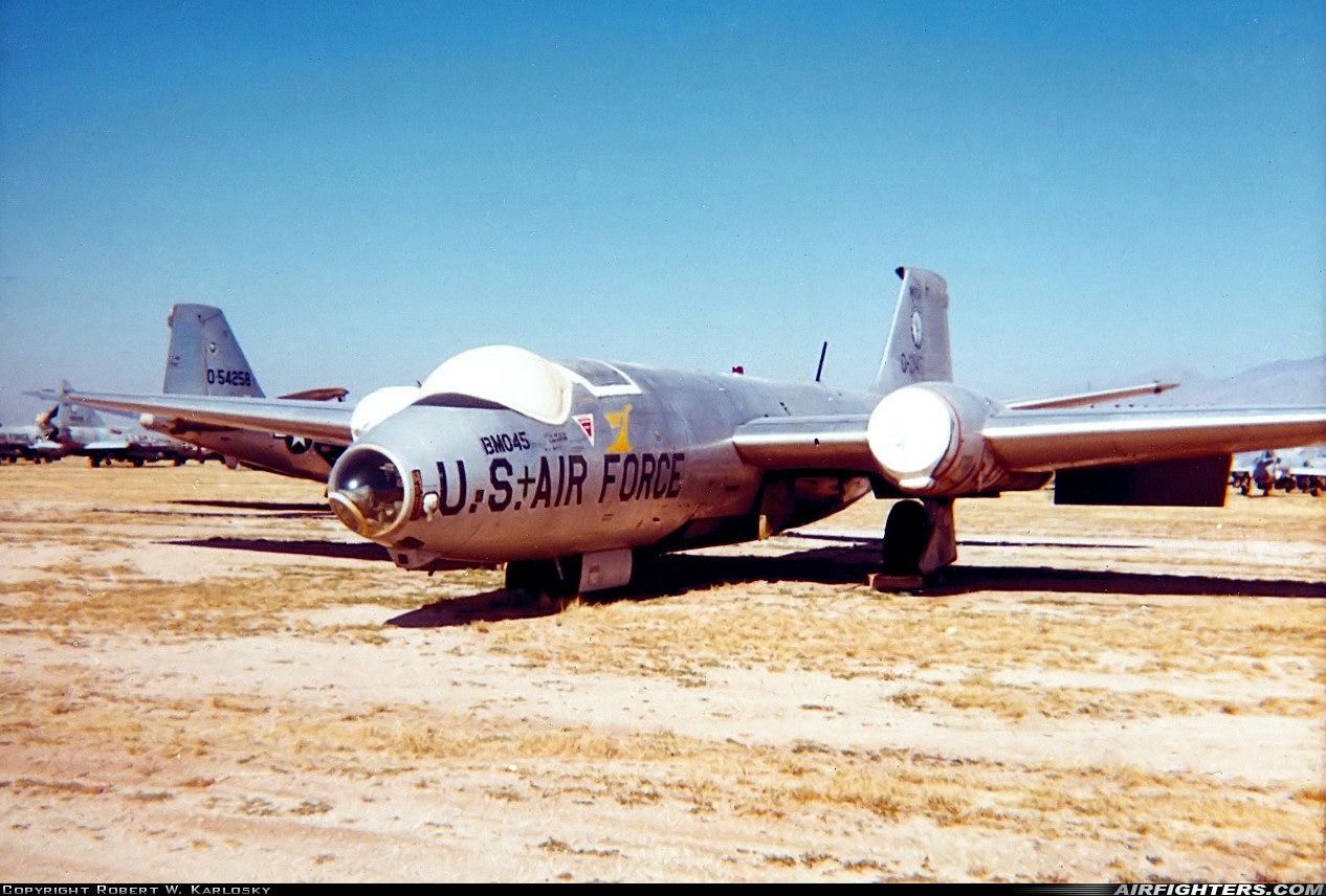 USA - Air Force Martin RB-57A Canberra 52-1453 at Tucson - Davis-Monthan AFB (DMA / KDMA), USA
