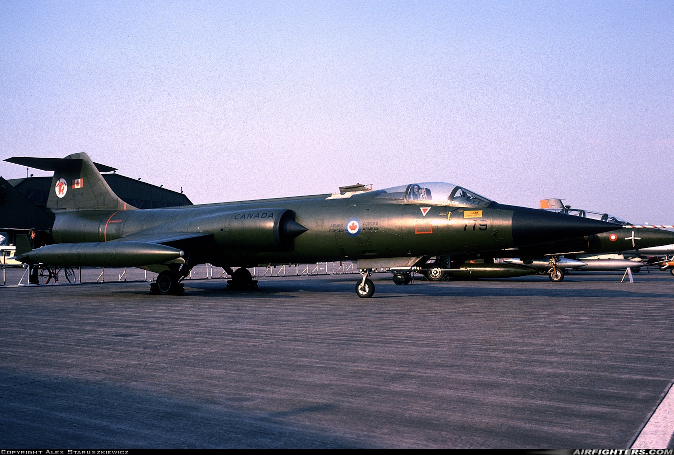 Canada - Air Force Canadair CF-104 Starfighter (CL-90) 104779 at Wildenrath (WID / EDUW), Germany