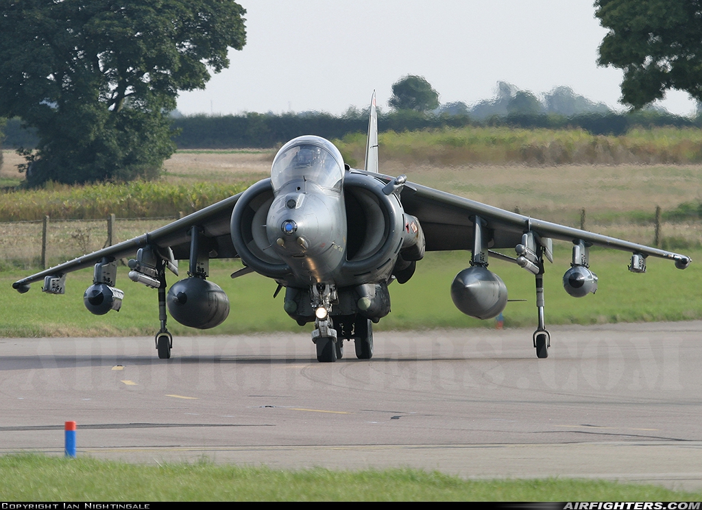 UK - Air Force British Aerospace Harrier GR.7A ZD347 at Cottesmore (Oakham) (OKH / EGXJ), UK