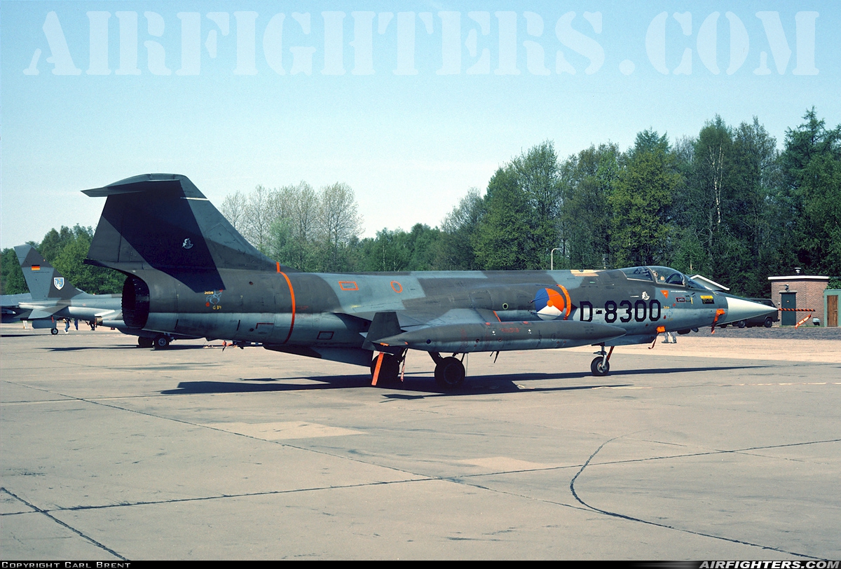 Netherlands - Air Force Lockheed F-104G Starfighter D-8300 at Enschede - Twenthe (ENS / EHTW), Netherlands