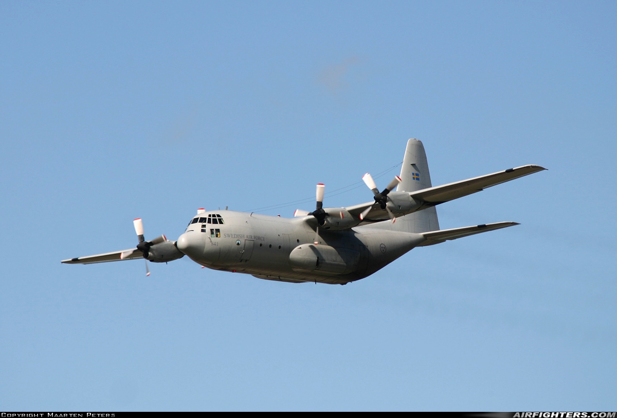 Sweden - Air Force Lockheed Tp-84 Hercules (C-130H / L-382) 84001 at Ronneby (RNB / ESDF), Sweden