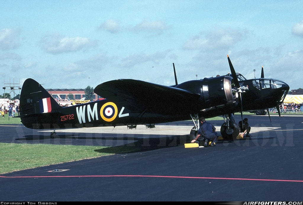 Private - Aircraft Restoration Co. Bristol Bolingbroke IVT G-BPIV at Mildenhall (MHZ / GXH / EGUN), UK