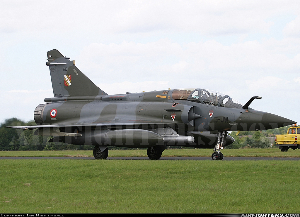 France - Air Force Dassault Mirage 2000D 610 at Leeming (EGXE), UK