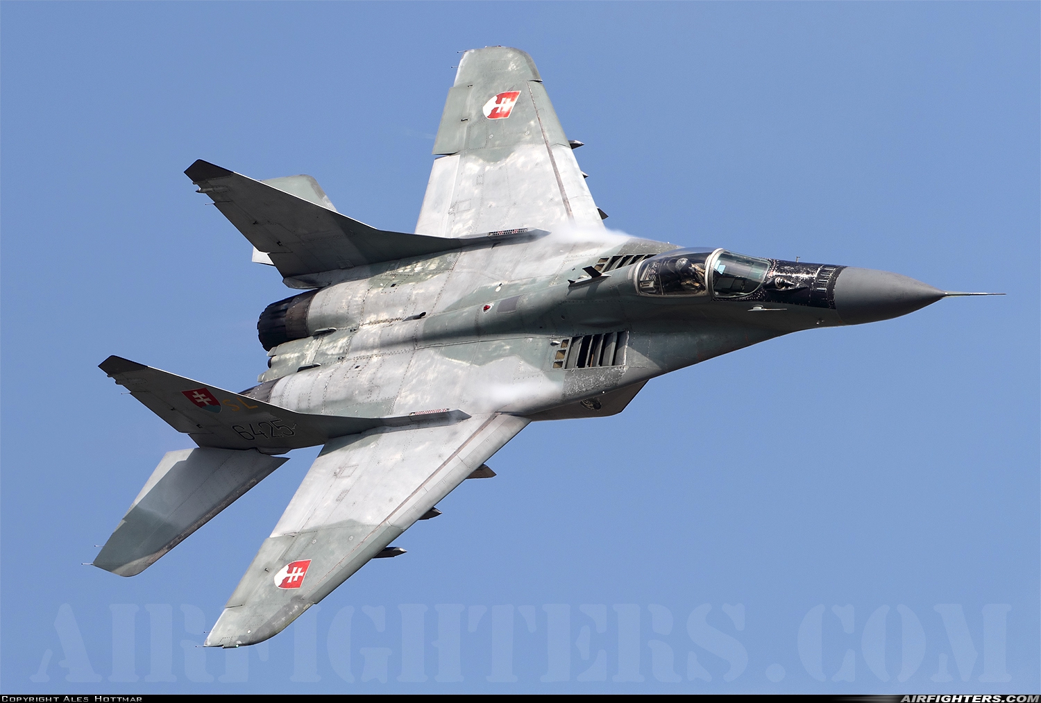 Slovakia - Air Force Mikoyan-Gurevich MiG-29AS 6425 at Ostrava - Mosnov (OSR / LKMT), Czech Republic