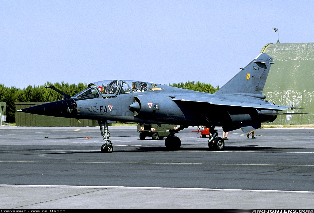 France - Air Force Dassault Mirage F1B 507 at Reims - Champagne (RHE / LFSR), France