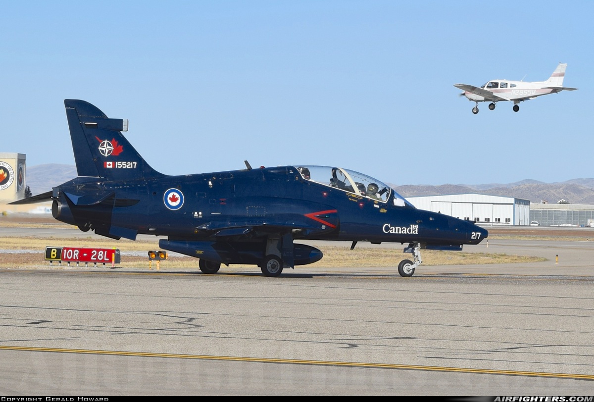 Canada - Air Force BAE Systems CT-155 Hawk (Hawk Mk.115) 155217 at Boise - Air Terminal / Gowen Field (Municipal) (BOI / KBOI), USA