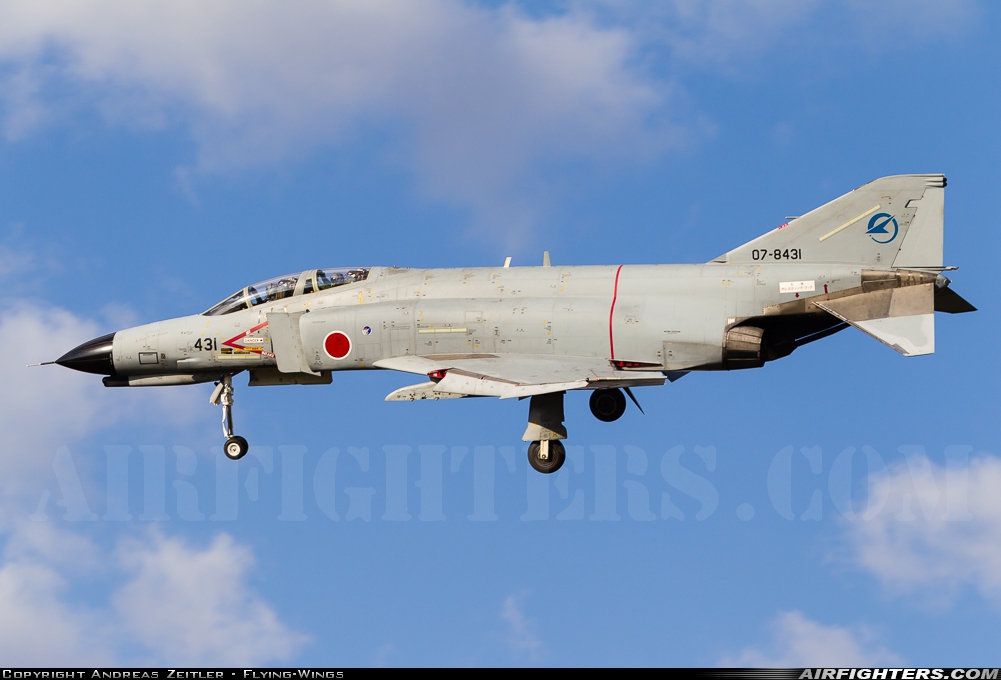 Japan - Air Force McDonnell Douglas F-4EJ-KAI Phantom II 07-8431 at Gifu (RJNG), Japan