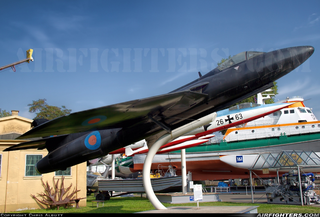 UK - Air Force Hawker Hunter F6 XE656 at Off-Airport - Speyer, Germany
