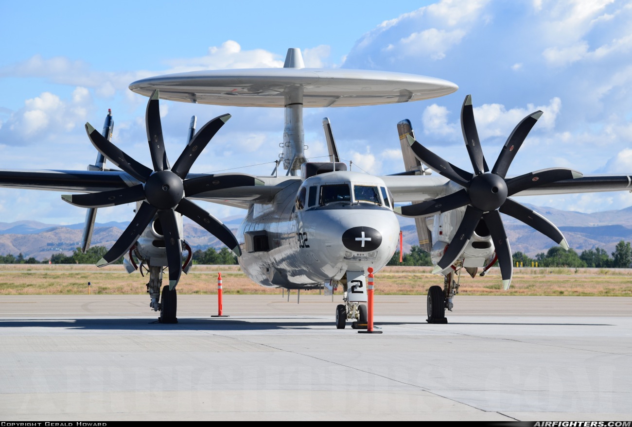 USA - Navy Grumman E-2C Hawkeye 166508 at Boise - Air Terminal / Gowen Field (Municipal) (BOI / KBOI), USA