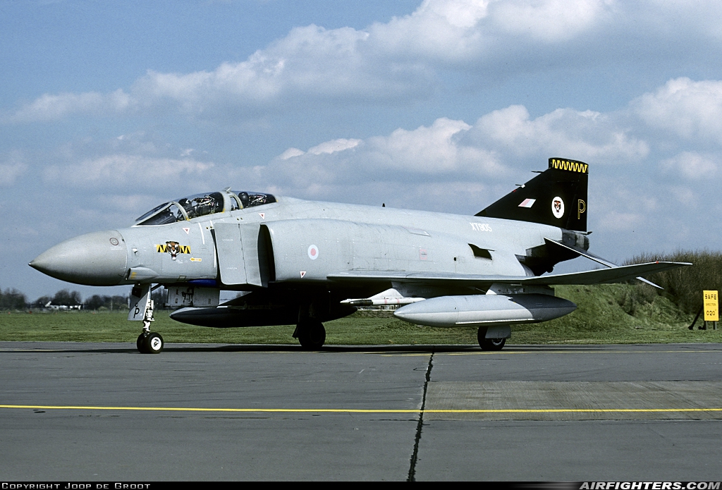 UK - Air Force McDonnell Douglas Phantom FGR2 (F-4M) XT905 at Leeuwarden (LWR / EHLW), Netherlands