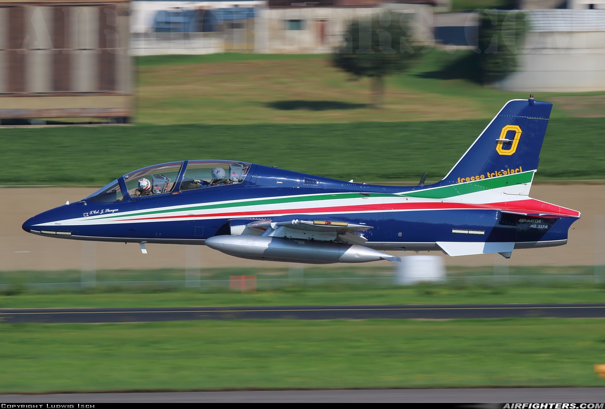 Italy - Air Force Aermacchi MB-339PAN MM55053 at Payerne (LSMP), Switzerland