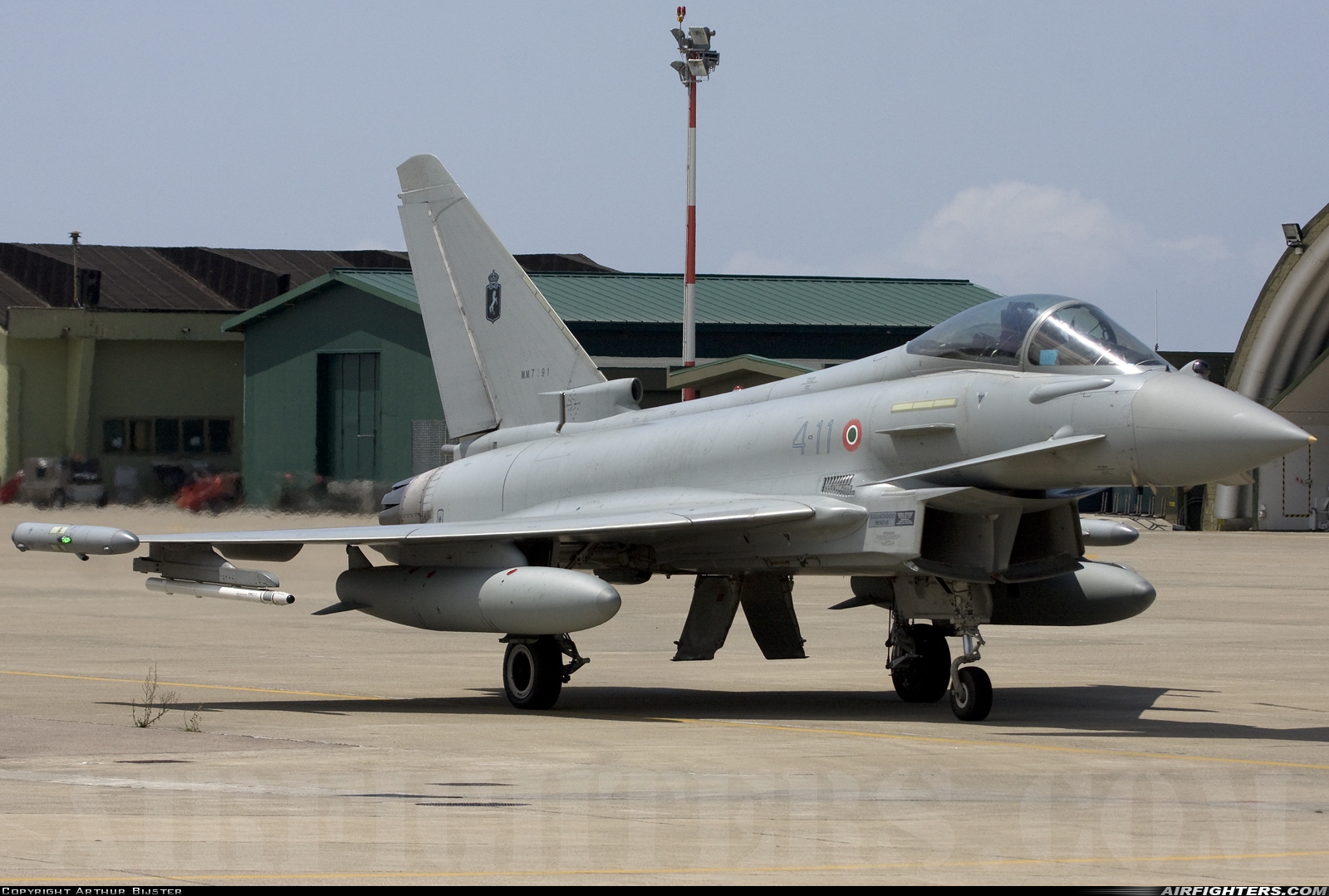 Italy - Air Force Eurofighter F-2000A Typhoon (EF-2000S) MM7291 at Grosseto (- Corrado Baccarini) (GRS / LIRS), Italy