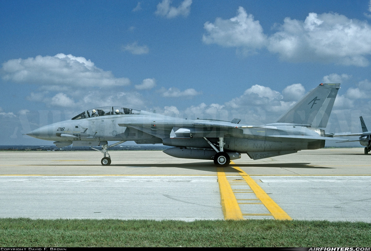 USA - Navy Grumman F-14A Tomcat 158637 at Austin - Bergstrom Int. (AFB) (AUS / KBSM), USA