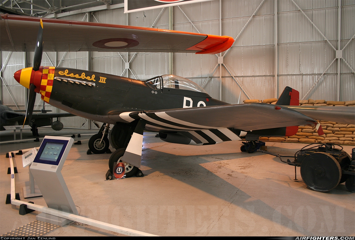 USA - Army Air Force North American P-51D Mustang 44-13573 at Cosford (EGWC), UK