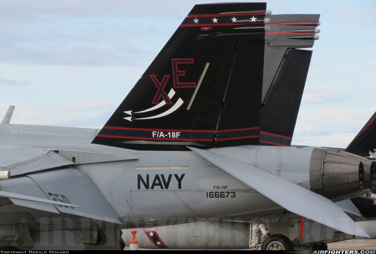USA - Navy Boeing F/A-18F Super Hornet 166673 at Boise - Air Terminal / Gowen Field (Municipal) (BOI / KBOI), USA