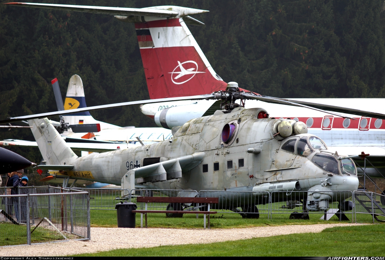 Germany - Army Mil Mi-24P 96+50 at Off-Airport - Hermeskeil, Germany