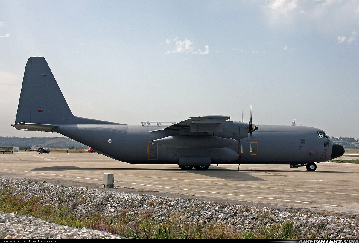 Portugal - Air Force Lockheed C-130H-30 Hercules (L-382) 16806 at Sintra (- Granja do Marques) (BA1) (LPST), Portugal