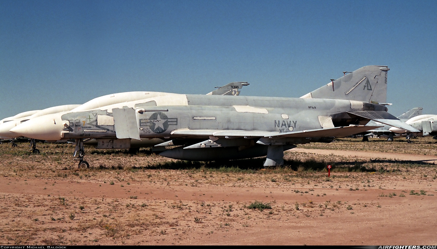 USA - Navy McDonnell Douglas F-4S Phantom II 153855 at Tucson - Davis-Monthan AFB (DMA / KDMA), USA