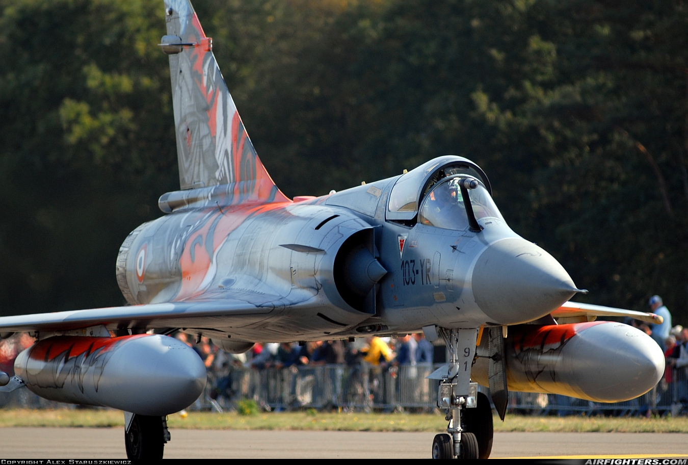France - Air Force Dassault Mirage 2000C 91 at Kleine Brogel (EBBL), Belgium
