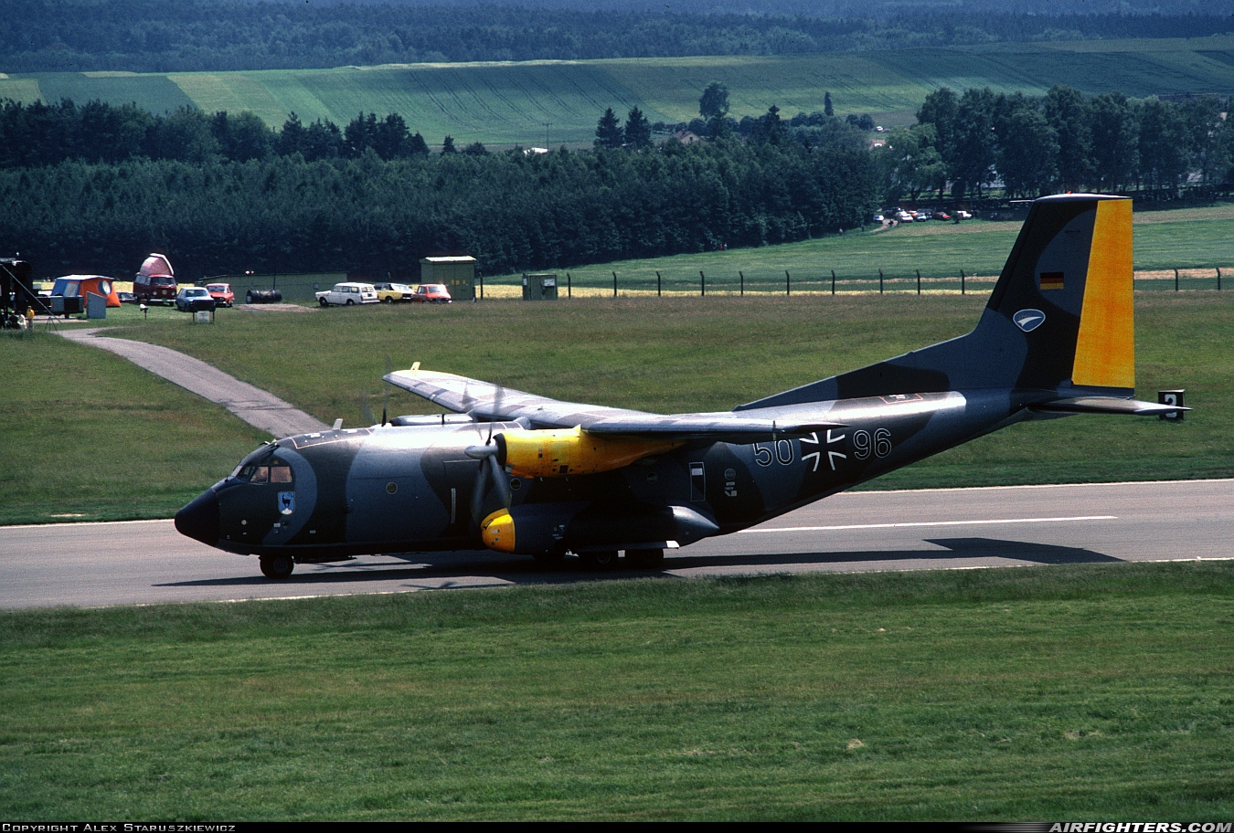Germany - Air Force Transport Allianz C-160D 50+96 at Sembach (SEX / ETAS), Germany