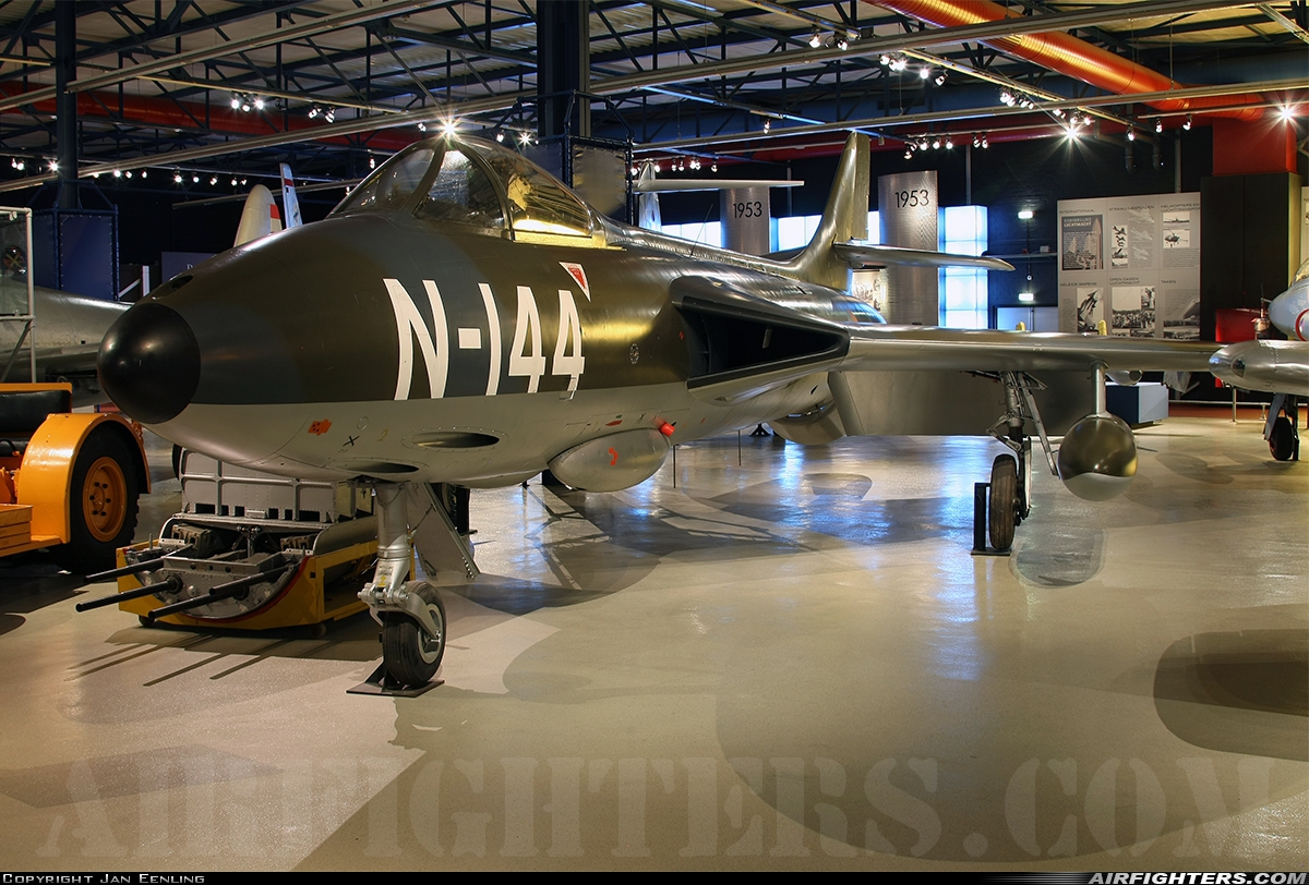 Netherlands - Air Force Hawker Hunter F4 N-144 at Off-Airport - Kamp Zeist, Netherlands