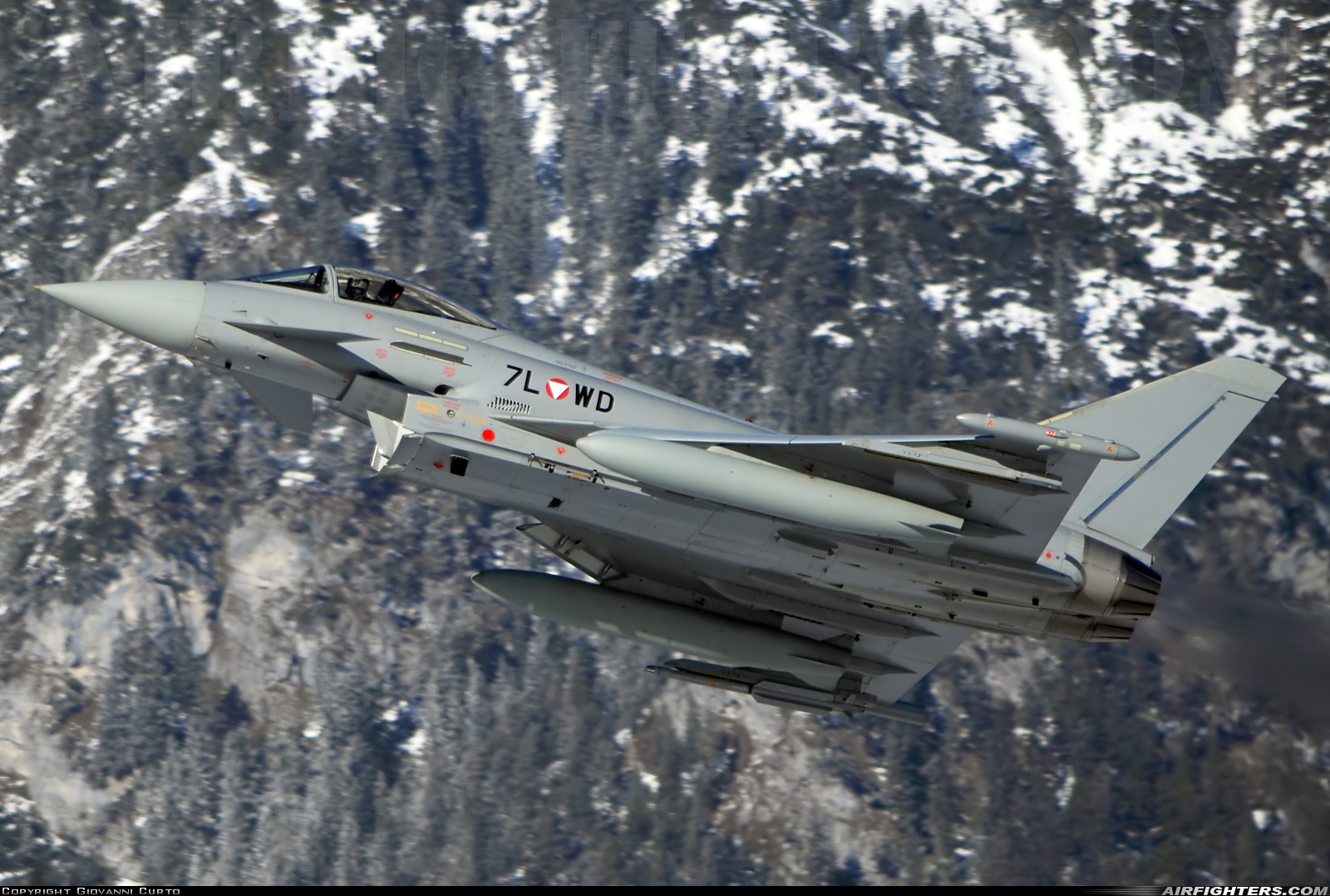 Austria - Air Force Eurofighter EF-2000 Typhoon S 7L-WD at Innsbruck - Kranebitten (INN / LOWI), Austria