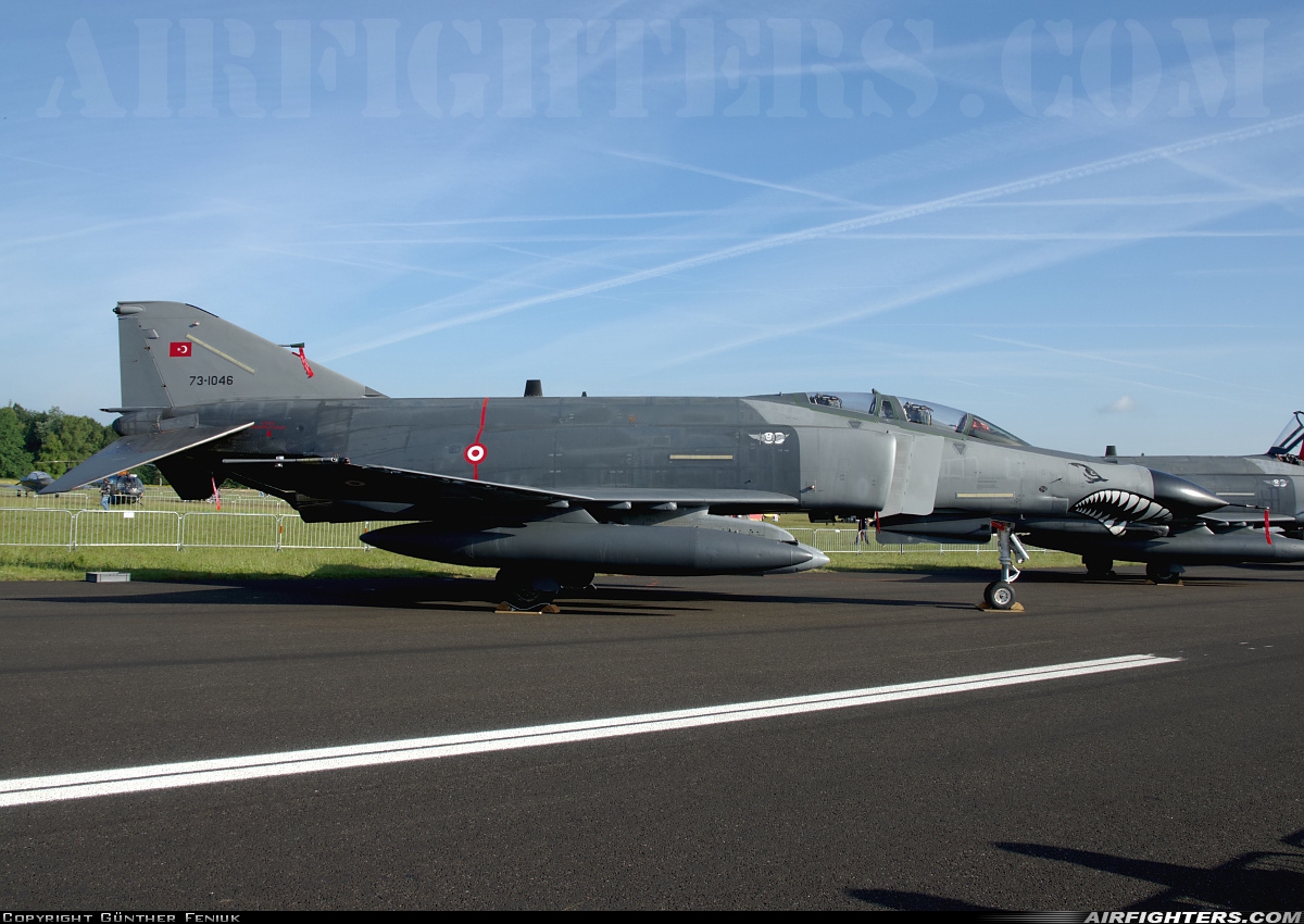 Türkiye - Air Force McDonnell Douglas F-4E-2020 Terminator 73-1046 at Breda - Gilze-Rijen (GLZ / EHGR), Netherlands