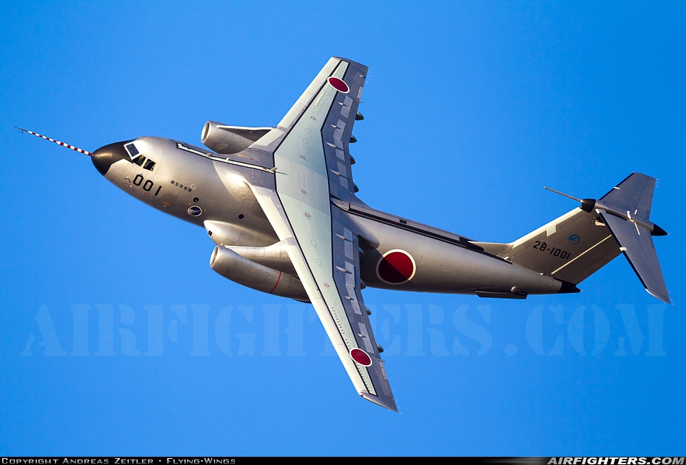 Japan - Air Force Kawasaki C-1FTB 28-1001 at Gifu (RJNG), Japan