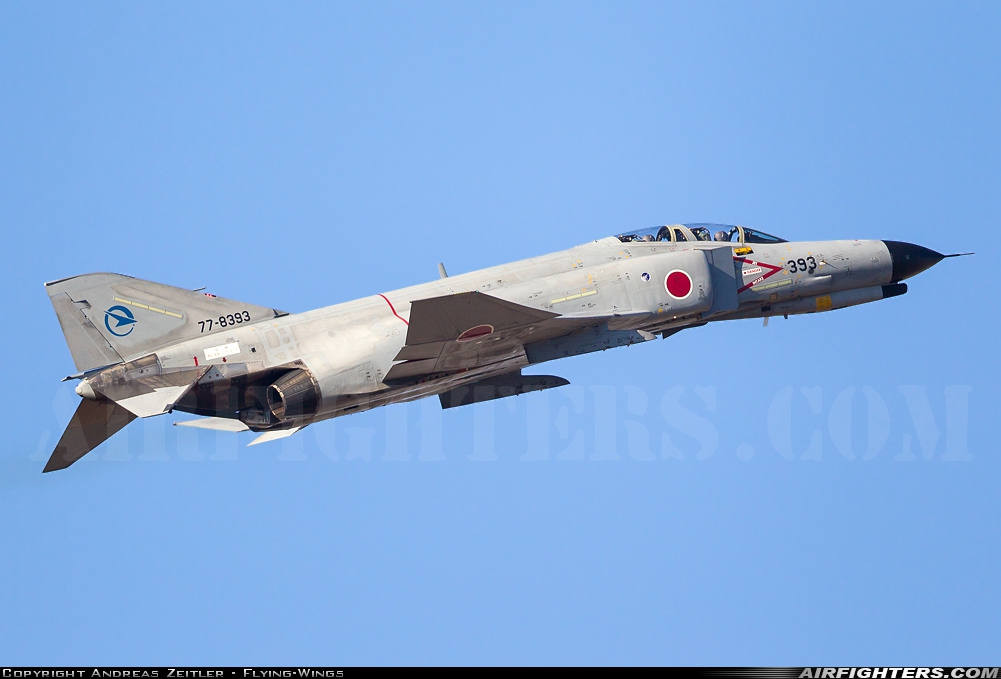 Japan - Air Force McDonnell Douglas F-4EJ Phantom II 77-8393 at Gifu (RJNG), Japan