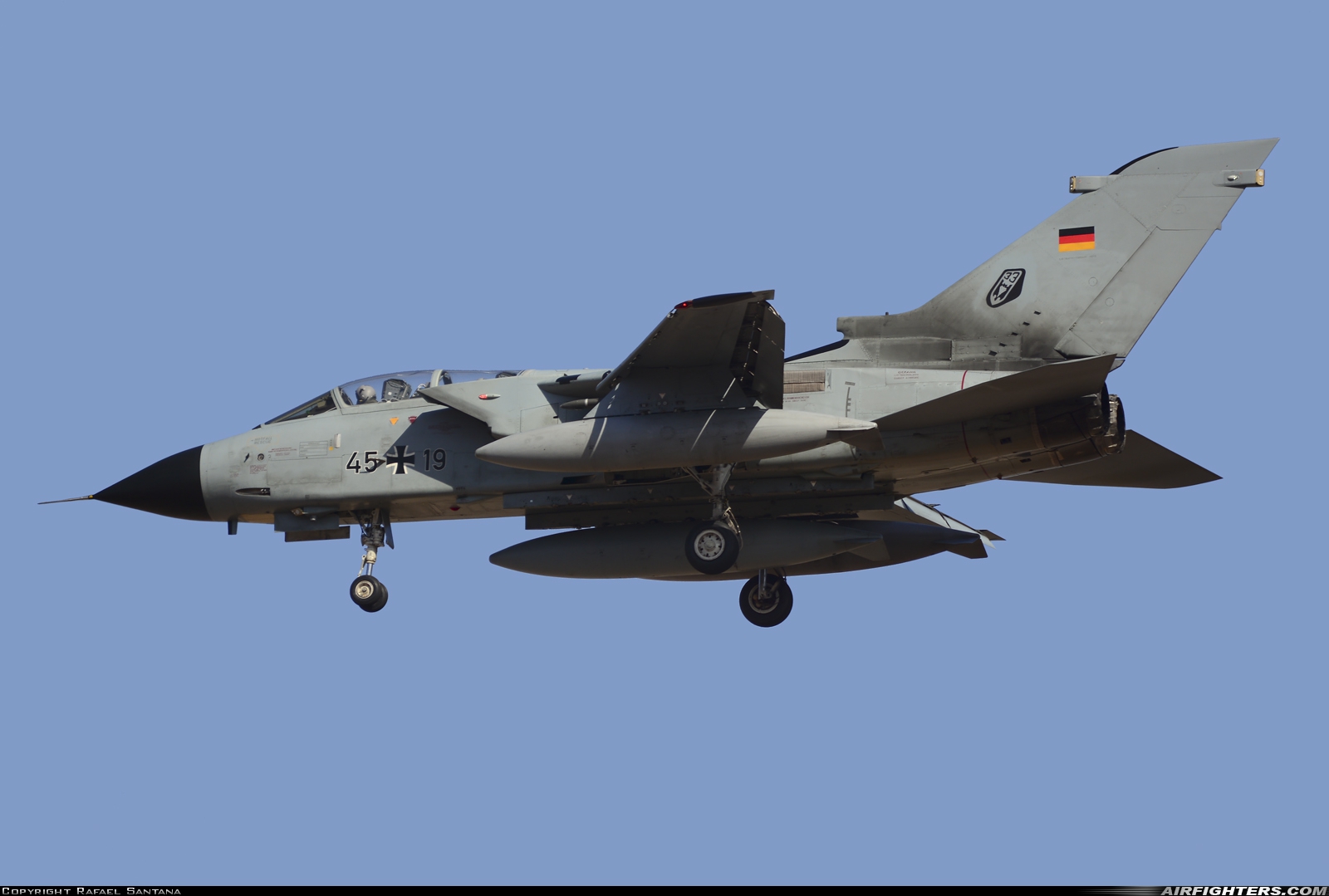 Germany - Air Force Panavia Tornado IDS 45+19 at Gran Canaria (- Las Palmas / Gando) (LPA / GCLP), Spain