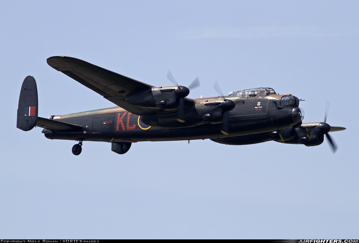 UK - Air Force Avro 683 Lancaster B.I PA474 at Eindhoven (- Welschap) (EIN / EHEH), Netherlands