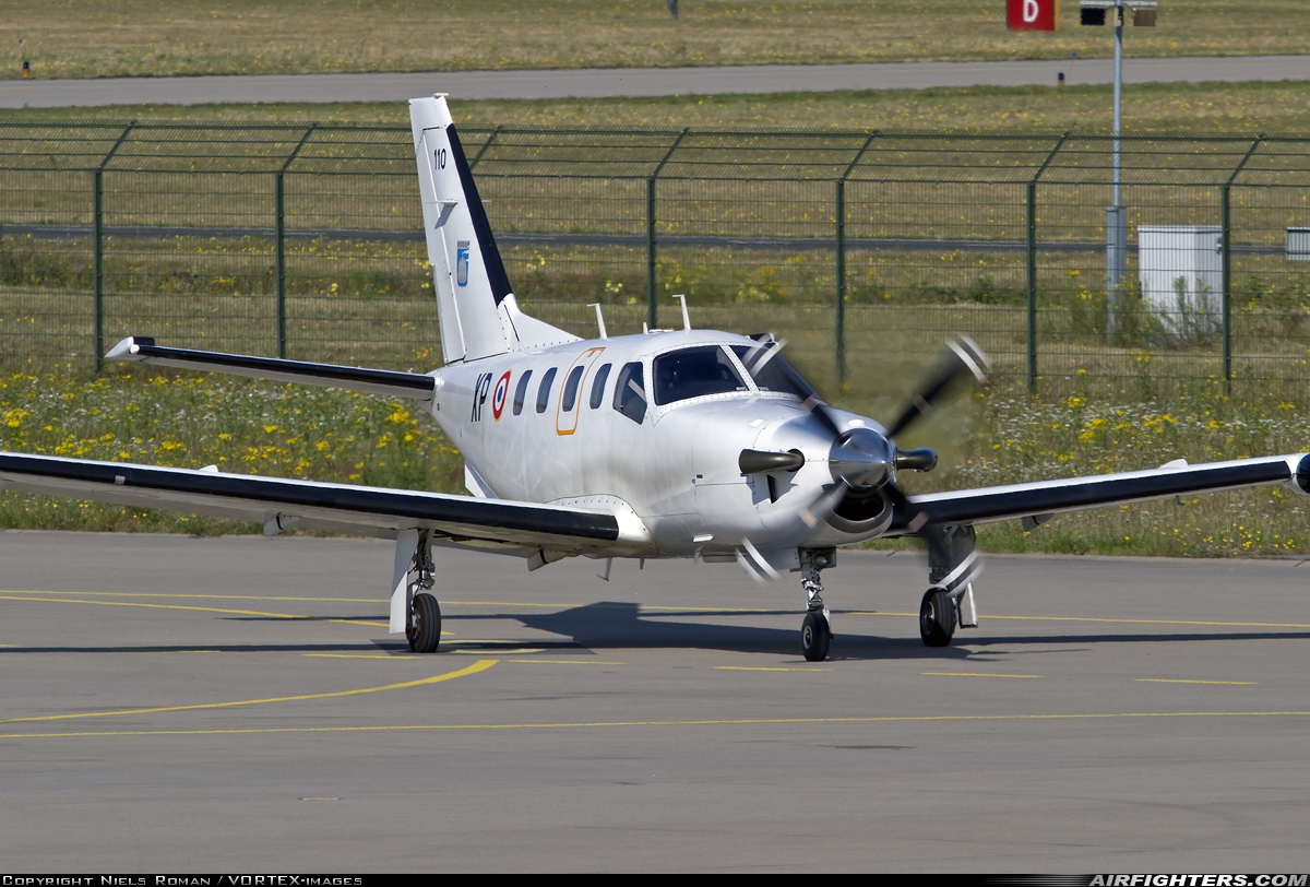 France - Air Force Socata TBM-700A 110 at Eindhoven (- Welschap) (EIN / EHEH), Netherlands