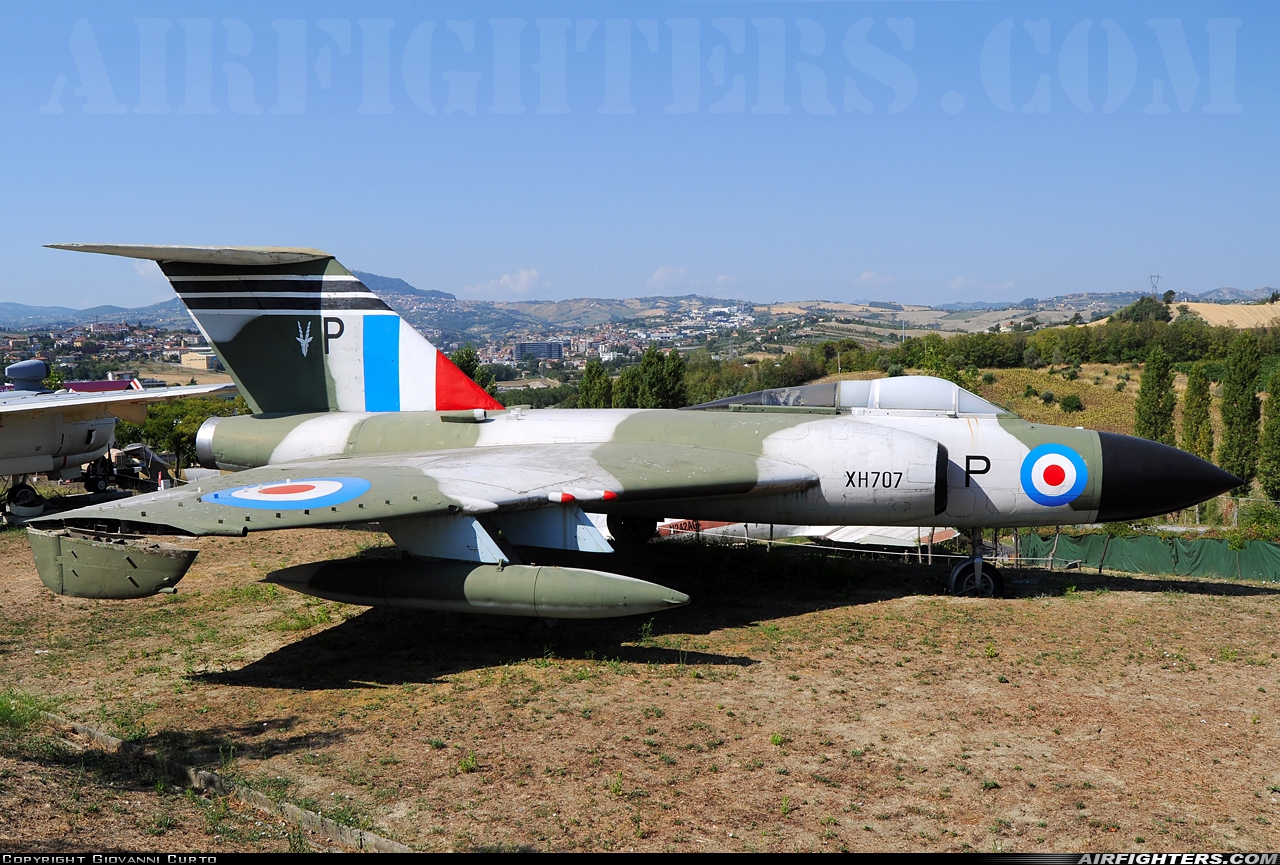 UK - Air Force Gloster Javelin FAW9 XH707 at Off-Airport - Cerbaiola, Italy