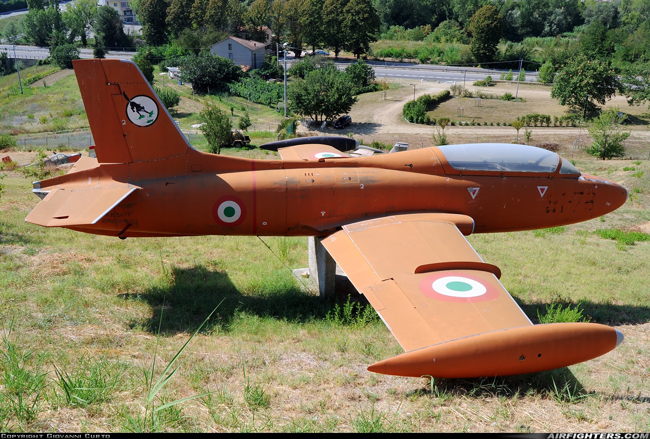 Italy - Air Force Aermacchi MB-326H MM54216 at Off-Airport - Cerbaiola, Italy