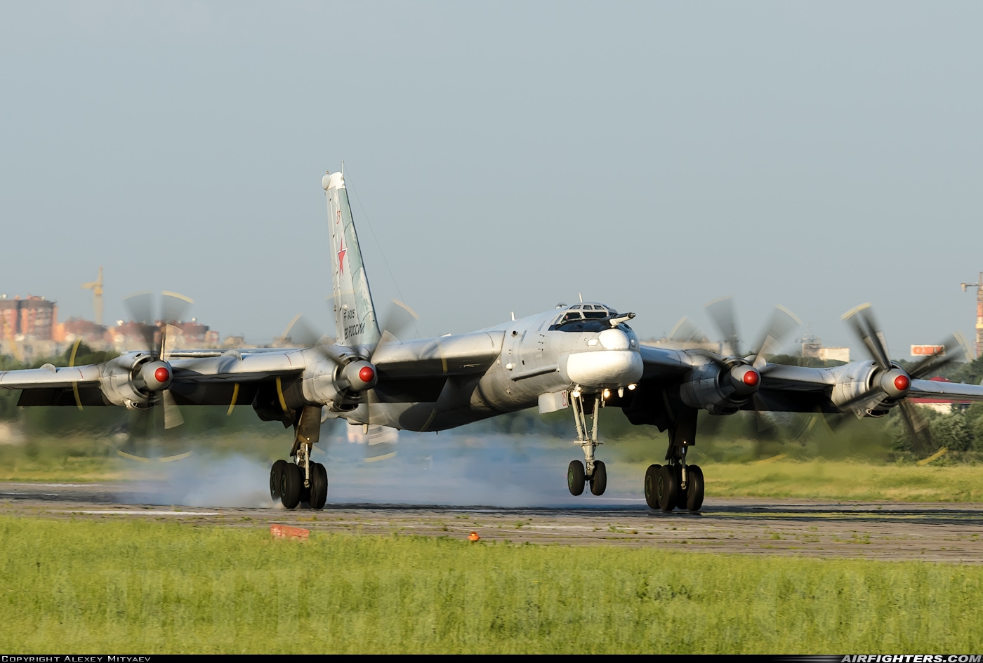 Russia - Air Force Tupolev Tu-95MS Bear H RF-94205 at Withheld, Russia