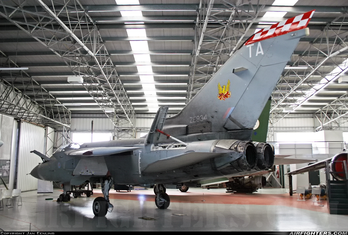 UK - Air Force Panavia Tornado F3(T) ZE934 at East Fortune, UK