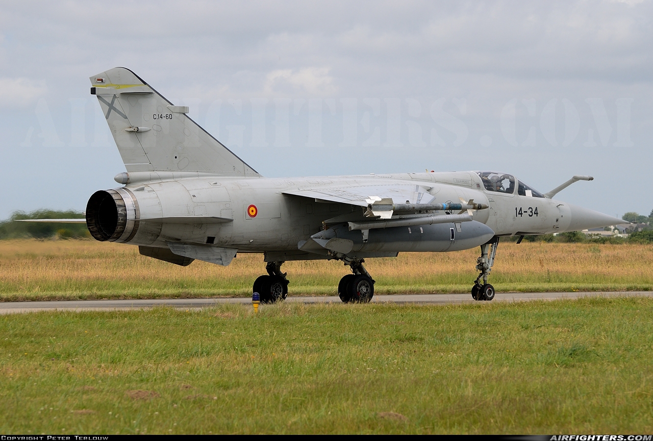 Spain - Air Force Dassault Mirage F1M C.14-60 at Landivisiau (LDV / LFRJ), France