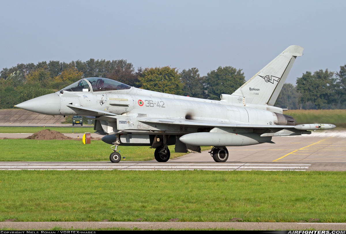 Italy - Air Force Eurofighter F-2000A Typhoon (EF-2000S) MM7288 at Uden - Volkel (UDE / EHVK), Netherlands
