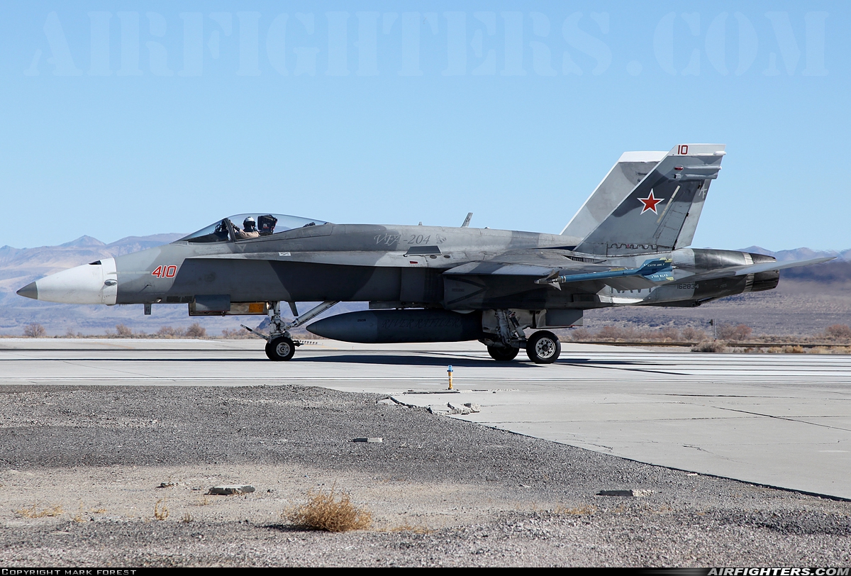 USA - Navy McDonnell Douglas F/A-18A+ Hornet 162834 at Fallon - Fallon NAS (NFL / KNFL), USA
