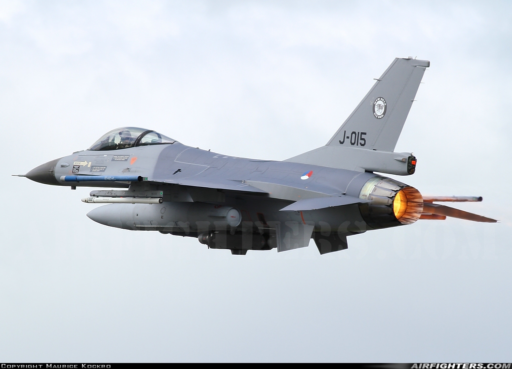 Netherlands - Air Force General Dynamics F-16AM Fighting Falcon J-015 at Schleswig (- Jagel) (WBG / ETNS), Germany