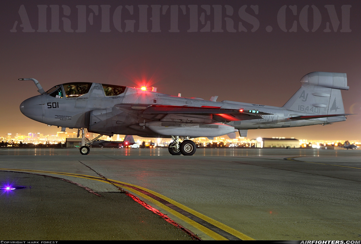 USA - Navy Grumman EA-6B Prowler (G-128) 164401 at Las Vegas - Nellis AFB (LSV / KLSV), USA