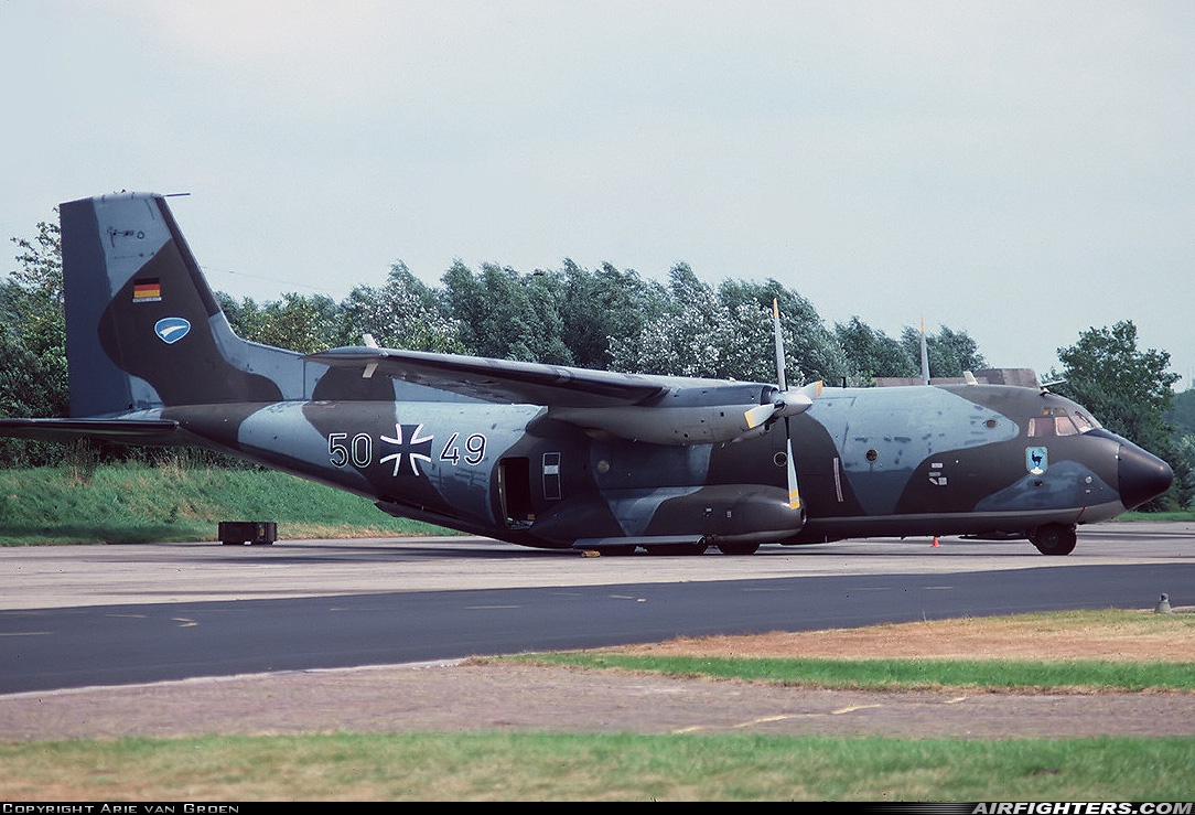 Germany - Air Force Transport Allianz C-160D 50+49 at Leeuwarden (LWR / EHLW), Netherlands