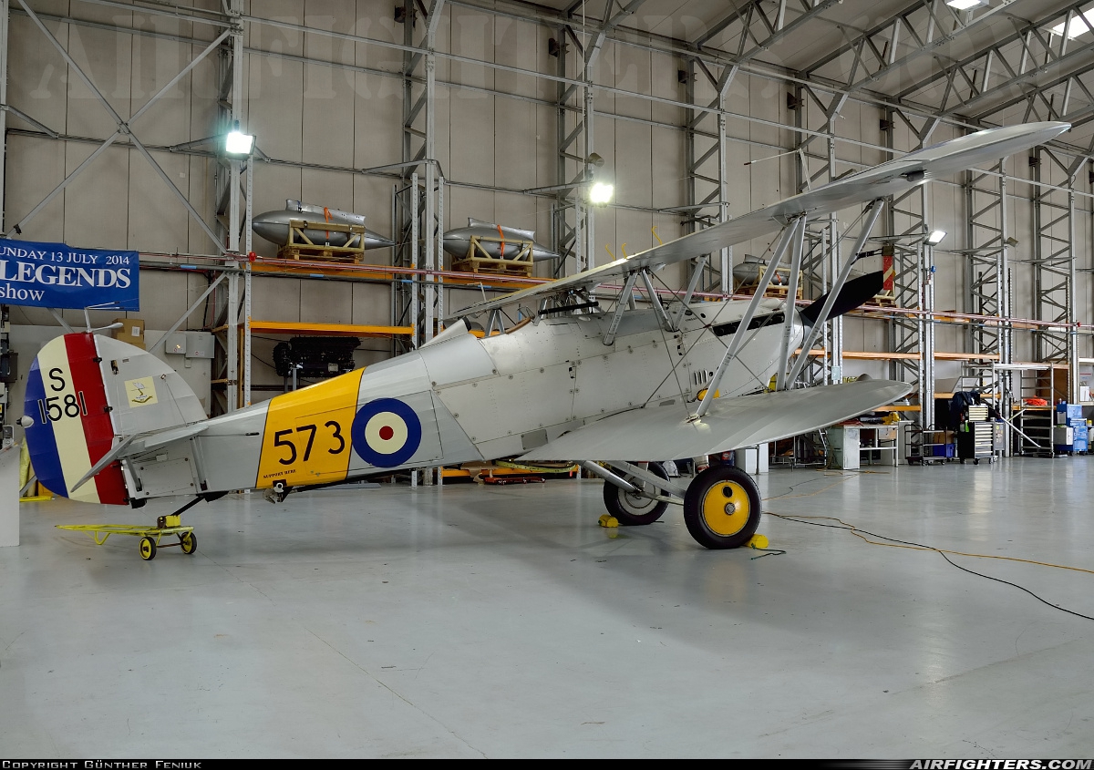 Private - The Fighter Collection Hawker Nimrod I G-BWWK at Duxford (EGSU), UK