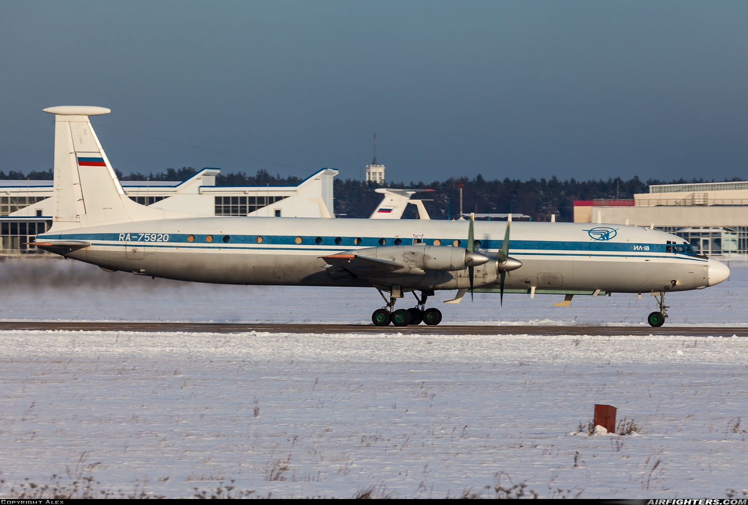 Russia - Air Force Ilyushin IL-22 RA-75920 at Moscow - Zhukovsky (Ramenskoye) (UUBW), Russia